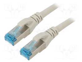 DIGITUS Cordon de raccordement Cat 5e SF/UTP RJ45 0,5m