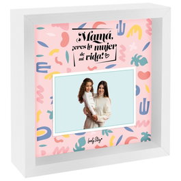 LOVELY STORY Cadre photo double face Mama Eres La Mujer De Mi Vida