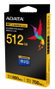 Adata UD512GEX3L1-C Carte mémoire Micro SDXC 512GB Extreme SD7.1 PCIe Gen3 x1 U3 V30 800 Mo/s