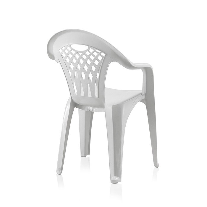 Shaf Chaise empilable Cancún, blanc Shaf Chaise empilable Cancún, blanc