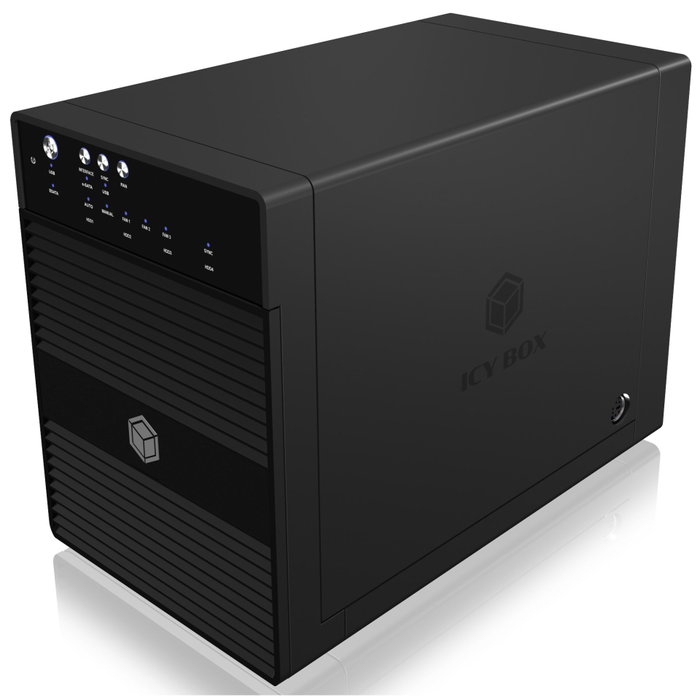 Icy ICY BOX IB-3640SU3 pour 4 disques durs SATA 3,5 pouces