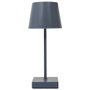 Home Deco Factory Lampe LED Tactile Gris Foncé