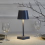 Home Deco Factory Lampe LED Tactile Gris Foncé