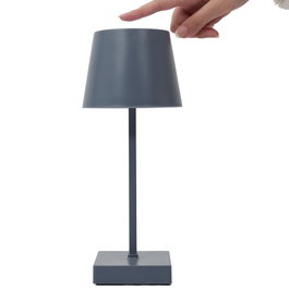 Home Deco Factory Lampe LED Tactile Gris Foncé
