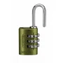 Abus Cadenas à combinaison 145/20, Aluminium vert, 3 chiffres