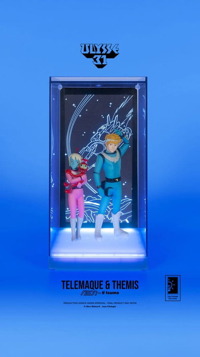 Tsume Ulysse 31 Neon figurine 1/9 Telemachus & Themis 20 cm