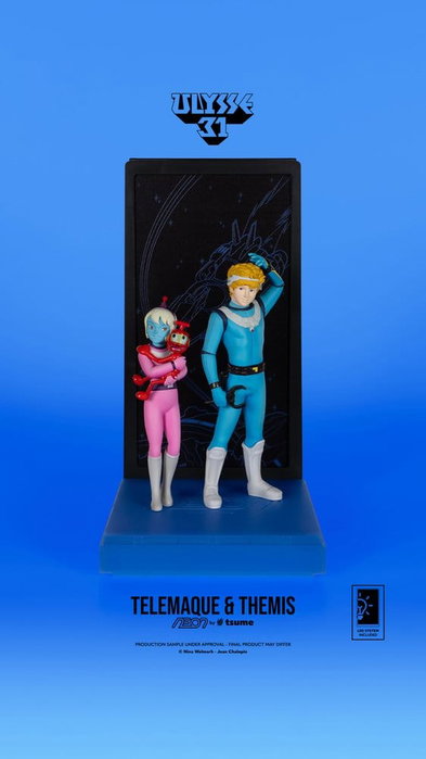 Tsume Ulysse 31 Neon figurine 1/9 Telemachus & Themis 20 cm