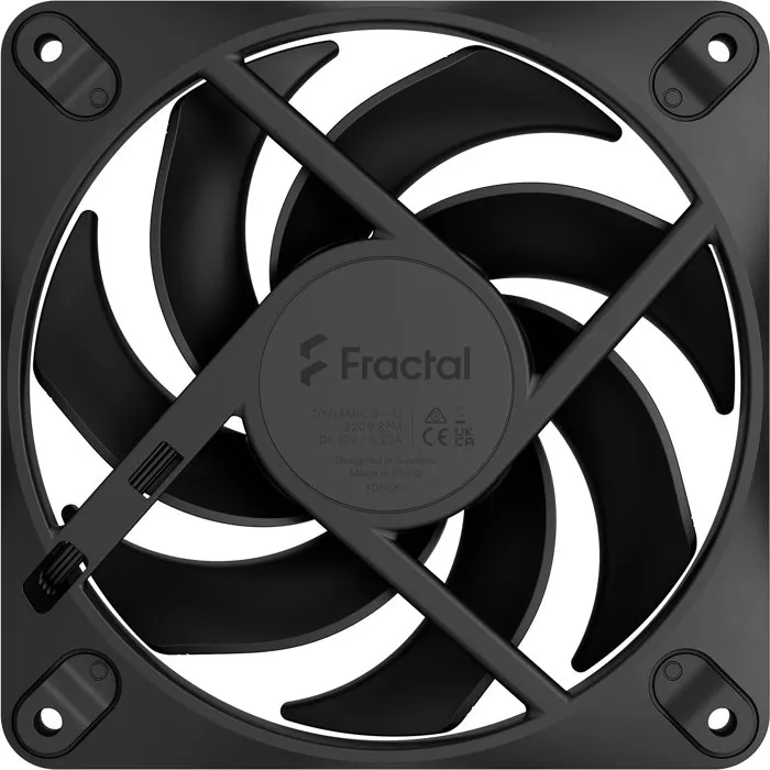 Fractal Design Dynamic 3 12 Black Fractal Design Dynamic 3 12 Black