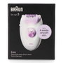 Braun Silk Epil 3 Épilateur électrique filaire - Violet - 2 vitesses