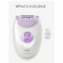 Braun Silk Epil 3 Épilateur électrique filaire - Violet - 2 vitesses