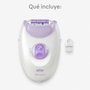 Braun Silk Epil 3 Épilateur électrique filaire - Violet - 2 vitesses
