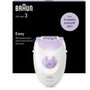 Braun Silk Epil 3 Épilateur électrique filaire - Violet - 2 vitesses