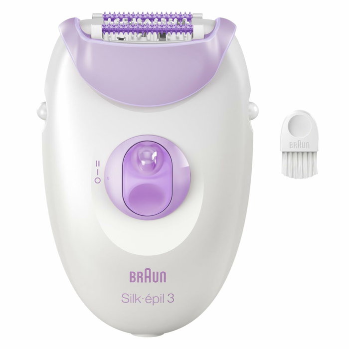 Braun Silk Epil 3 Épilateur électrique filaire - Violet - 2 vitesses