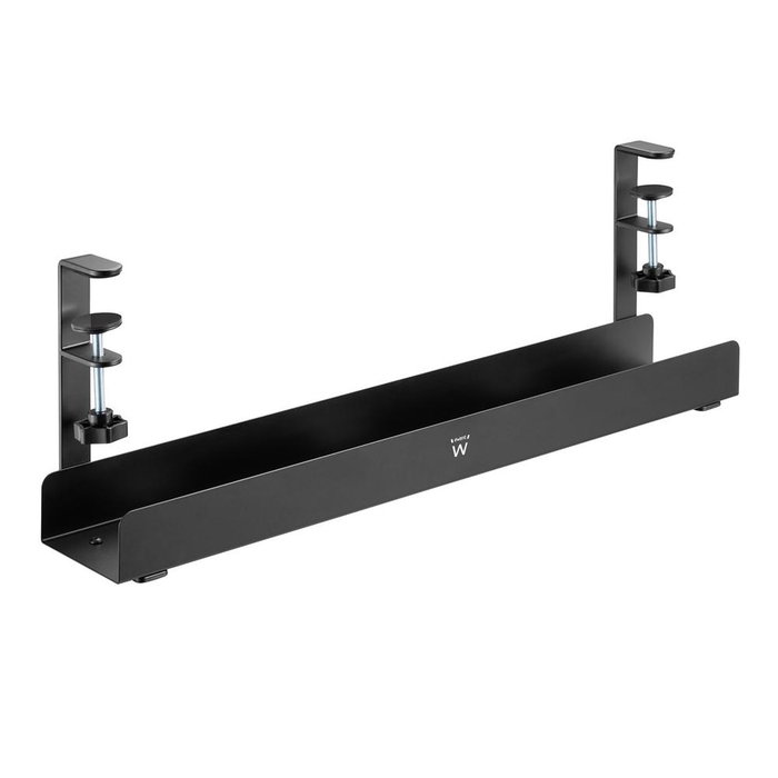 Ewent EW1548 Plateau de Gestion des Câbles pour Sous le Bureau, Métal 5kg, 60cm Ewent EW1548 Plateau de Gestion des Câbles pour Sous le Bureau, Métal 5kg, 60cm