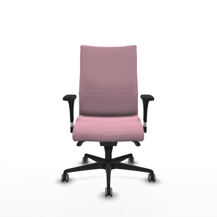 Piqueras Y Crespo Chaise de bureau Albacete confidente, Rose, Mécanisme Synchrone Piqueras Y Crespo Chaise de bureau Albacete confidente, Rose, Mécanisme Synchrone