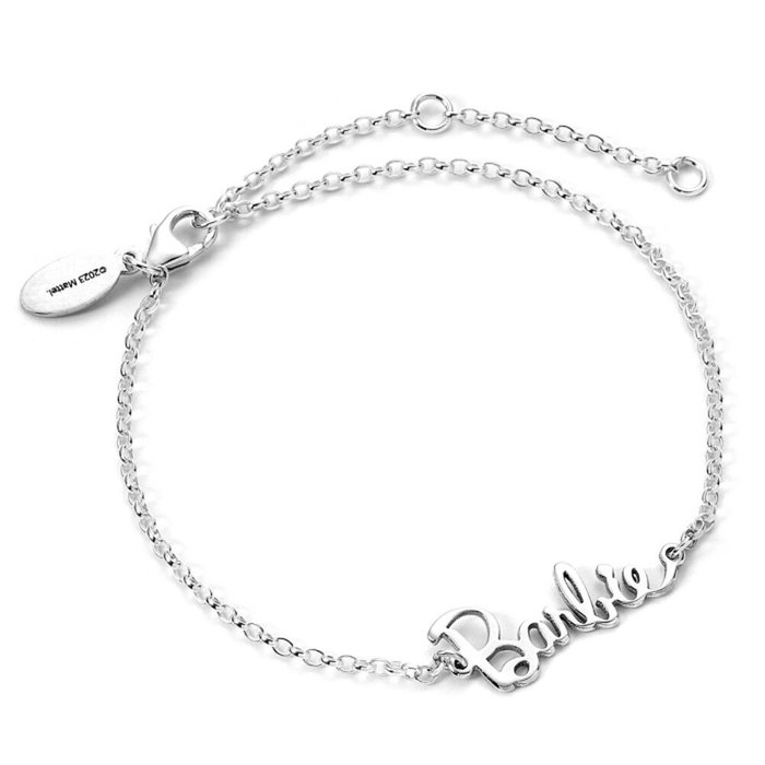 THE CARAT SHOP Pulsera Nombre Logo Barbie en argent