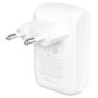 Belkin Boost Charge WCB009vfWH 42W - Chargeur mural USB-C et USB-A blanc