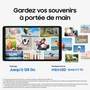 Samsung Galaxy Tab A11 Tablette Tactile 8,7 Pouces, 4 Go RAM, 64 Go Stockage, WiFi, Android, Argent - Idéale pour Navigation, Streaming et Travail