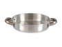 Kinvara Poêle en aluminium avec anses 18 cm argent, compatible gaz, four et lave-vaisselle (Set de 12)