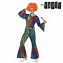 Th3 Party Déguisement Disco Homme Adultes Rayures Multicolore XS/S