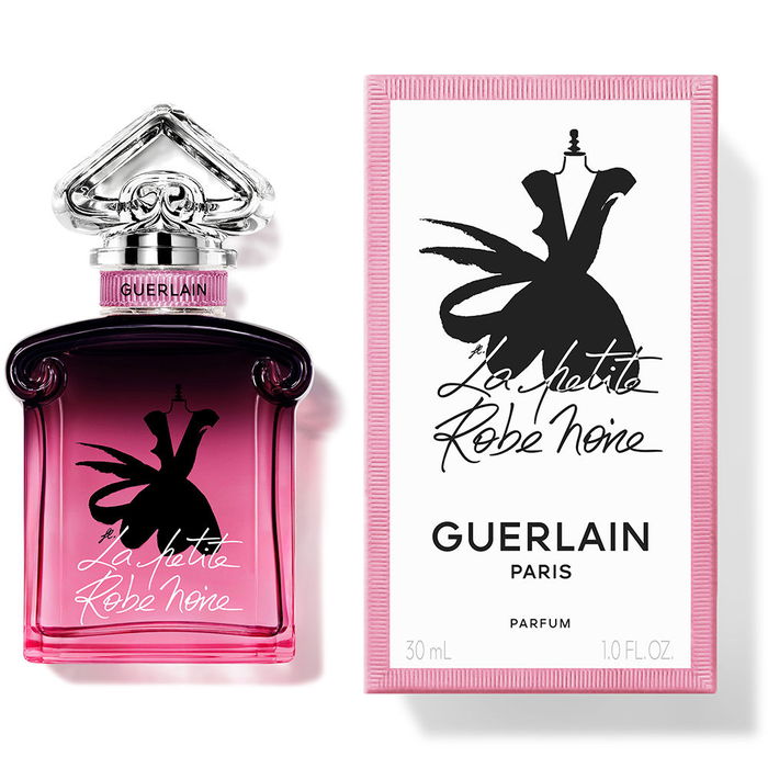 Guerlain La Petite Robe Noire Eau de Parfum Vaporisateur 30 ml - Parfum féminin avec des notes de rose, évoquant Paris