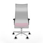 Piqueras y Crespo Chaise de Bureau Albacete Rose et Blanc