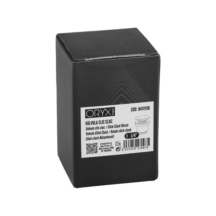 WOLFPACK LINEA PROFESIONAL Valve de lavabo Clic Clac 1 1/4 pouces