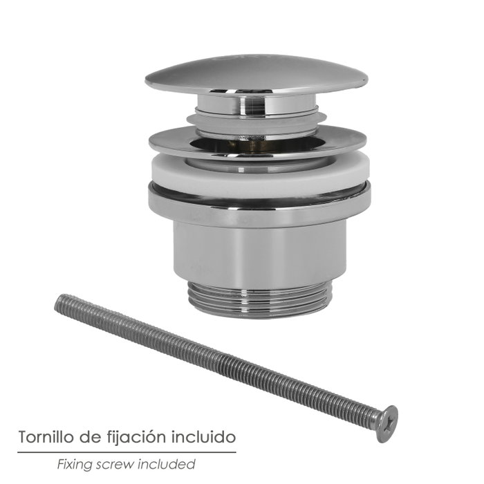 WOLFPACK LINEA PROFESIONAL Valve de lavabo Clic Clac 1 1/4 pouces