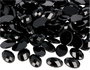 Innspiro Gemas acryliques ovales noir opaque 13x18mm - 500 unités environ