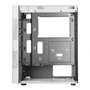 Mars Gaming Boîtier PC MC-U3 Blanc ATX XL, Fenêtre Verre Trempé, Refroidissement Liquide 240mm, ARGB