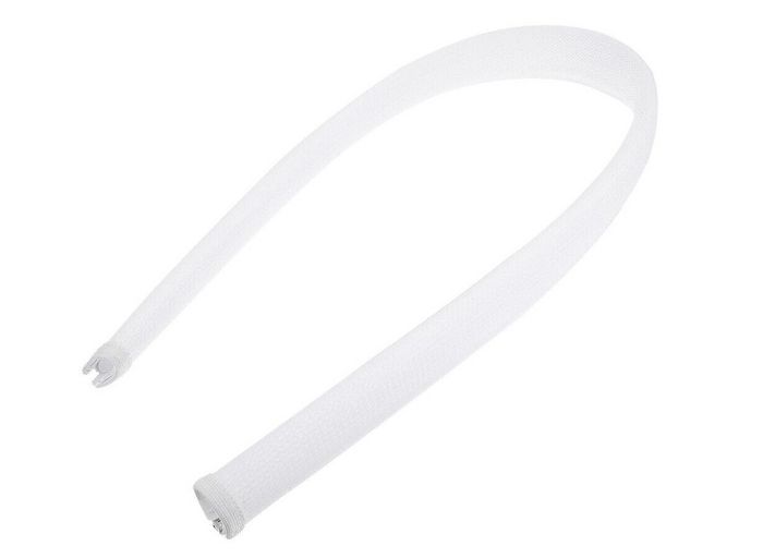 Vivolink Manchon extensible pour câbles, gaine de protection blanche 12 mm x 2.8 m, fermeture éclair, organisation bureau et domicile Vivolink Manchon extensible pour câbles, gaine de protection blanche 12 mm x 2.8 m, fermeture éclair, organisation bureau et domicile