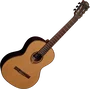 LAG Guitarre Classique Auditorium Occitania 118 Natural Lag - Taille 4/4, Table Cèdre Massif, Cordes Nylon, Finition Brillante