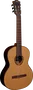 LAG Guitarre Classique Auditorium Occitania 118 Natural Lag - Taille 4/4, Table Cèdre Massif, Cordes Nylon, Finition Brillante