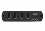 Aten UEH4002A Système d'extension USB 2.0 4 ports via câble CAT 5 - Extension jusqu'à 100 mètres - Technologie ExtremeUSB