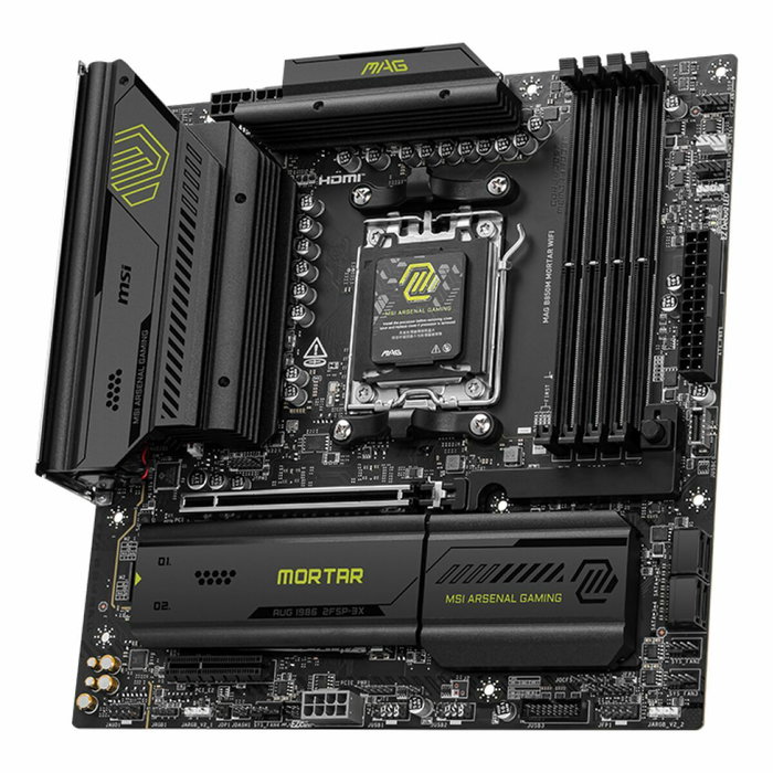 MSI B850M GAMING PLUS WIFI White/Black