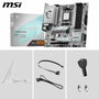 MSI B850M GAMING PLUS WIFI White/Black