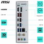 MSI B850M GAMING PLUS WIFI White/Black