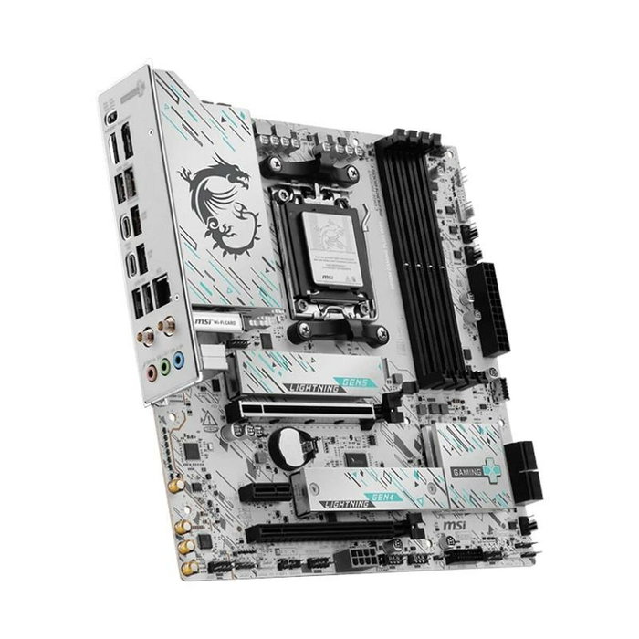 MSI B850M GAMING PLUS WIFI White/Black