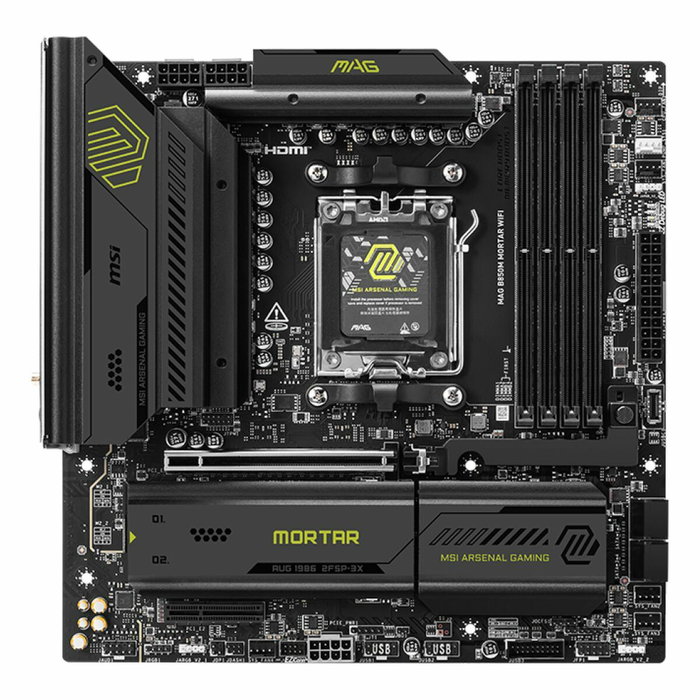 MSI B850M GAMING PLUS WIFI White/Black