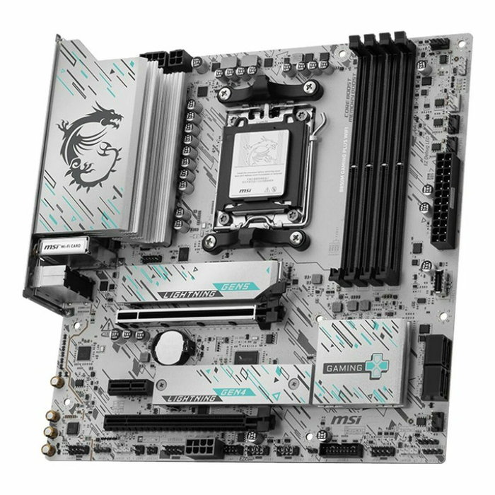 MSI B850M GAMING PLUS WIFI White/Black