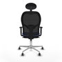 Piqueras y Crespo Chaise de Bureau 1D086G1 Bleu clair