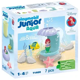 Playmobil Junior Ariel avec coquillage de bain Disney