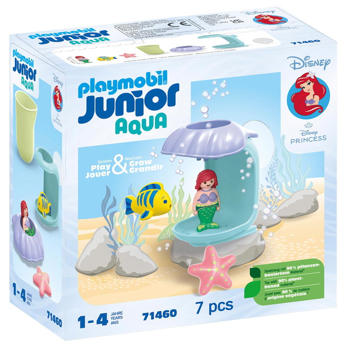 Playmobil Junior Ariel avec coquillage de bain Disney Playmobil Junior Ariel avec coquillage de bain Disney
