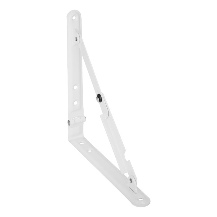 WOLFPACK LINEA PROFESIONAL Équerre blanche rabattable 200 mm WOLFPACK LINEA PROFESIONAL Équerre blanche rabattable 200 mm