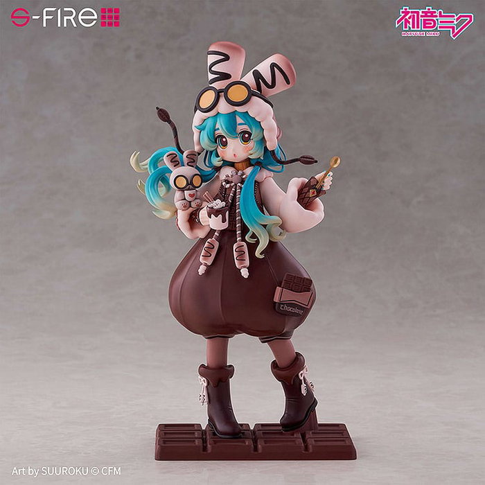 Sega Hatsune Miku Marshmallow Hot Cocoa Statuette Character Vocal Series 01