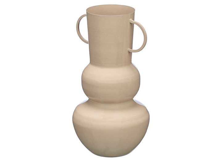 Giftdecor Jarron Bola 30 cm Marron Clair Métal Fer (Set de 6)