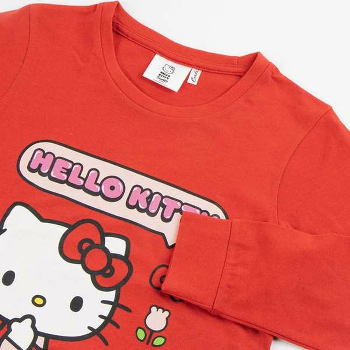 Pyjama Enfant Hello Kitty Rouge Pyjama Enfant Hello Kitty Rouge