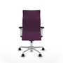 Piqueras Y Crespo Fauteuil Albacete, Similicuir Morado, Mécanisme Sincro