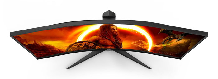 AOC CU34G2XP/BK Moniteur Gaming Noir, Rouge