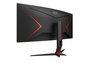 AOC CU34G2XP/BK Moniteur Gaming Noir, Rouge